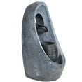 thumbnail image 4 of 23.5" LED Modern Style Outdoor Garden Water Fountain, 4 of 7