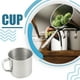 thumbnail image 5 of Yuarrent Taza de acero inoxidable con asa, regalos prácticos, tazas de acero inoxidable multifuncionales Mostrada, 5 of 6