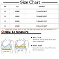 thumbnail image 3 of TrendVibe365 Padded Push up Bras for Women Plus Size Cotton Mesh No Underwire Push up Bralette Padded Adjustable Strap Corset Bra Full Coverage Crop Cami Top Comfortable Underwear Pink 85, 3 of 4