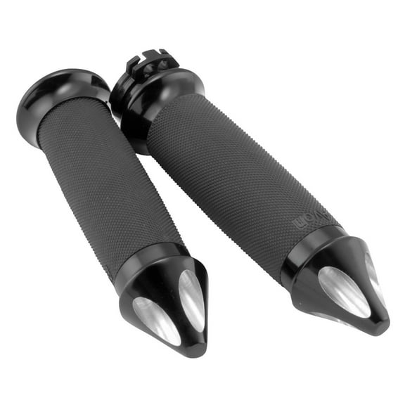 Avon Grips  CC-86-ANO-SPIKE-FLY; Custom Contour Grips Spike W / F-B-W Throttle Black