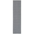 thumbnail image 3 of SAFAVIEH Martha Stewart Cotton Geometric Area Rug, Charcoal/Grey, 6'7" x 9', 3 of 7