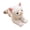 White, variant on Realistic Lying Cats Plush Doll with Life Like Detial PP Cotton Stuffed Doll for Kids RolePlaying Home Decoration