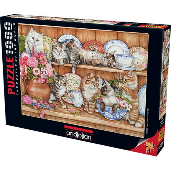 Puzzle 1000 pcs / Kittens (Multilingual)
