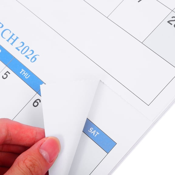HONMEET 2026 Vertical Wall Calendar, 3-Month View, Large Print, Easy-to-Read Layout, Ideal for Home and Office Planning