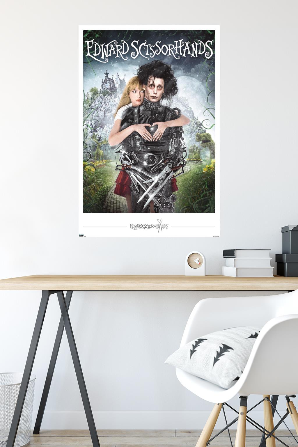 Edward Scissorhands - Heart Wall Poster, 22.375" x 34"
