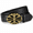 Black, variant on Vintage Western Belt for Men Women, Embossed Floral PU Leather with Ornate Sculpted Buckle, Y2K Punk Goth Boho Cowboy Waist Belt for Jeans Concert Festival, Plus Size 35"-41"