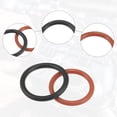 thumbnail image 3 of Unique Bargains Pompe de Direction Assistée Joint d'Étanchéité de Sortie d'Entrée Raccord Joint Adapté pour Honda Accord - Pack de 2 Noir Rouge, 3 of 5