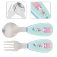 thumbnail image 4 of 1 Set Lovely Newborn Learning Fork Household Baby Flatware Infant Feeding Tools, 4 of 7