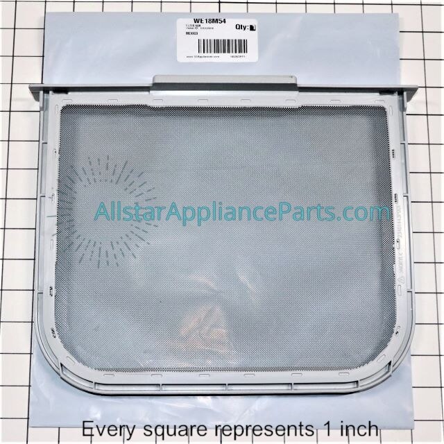 GE Dryer Lint Filter WE18M54