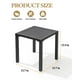 thumbnail image 3 of Mesa auxiliar cuadrada para exteriores Crestlive Products en aluminio, 3 of 8