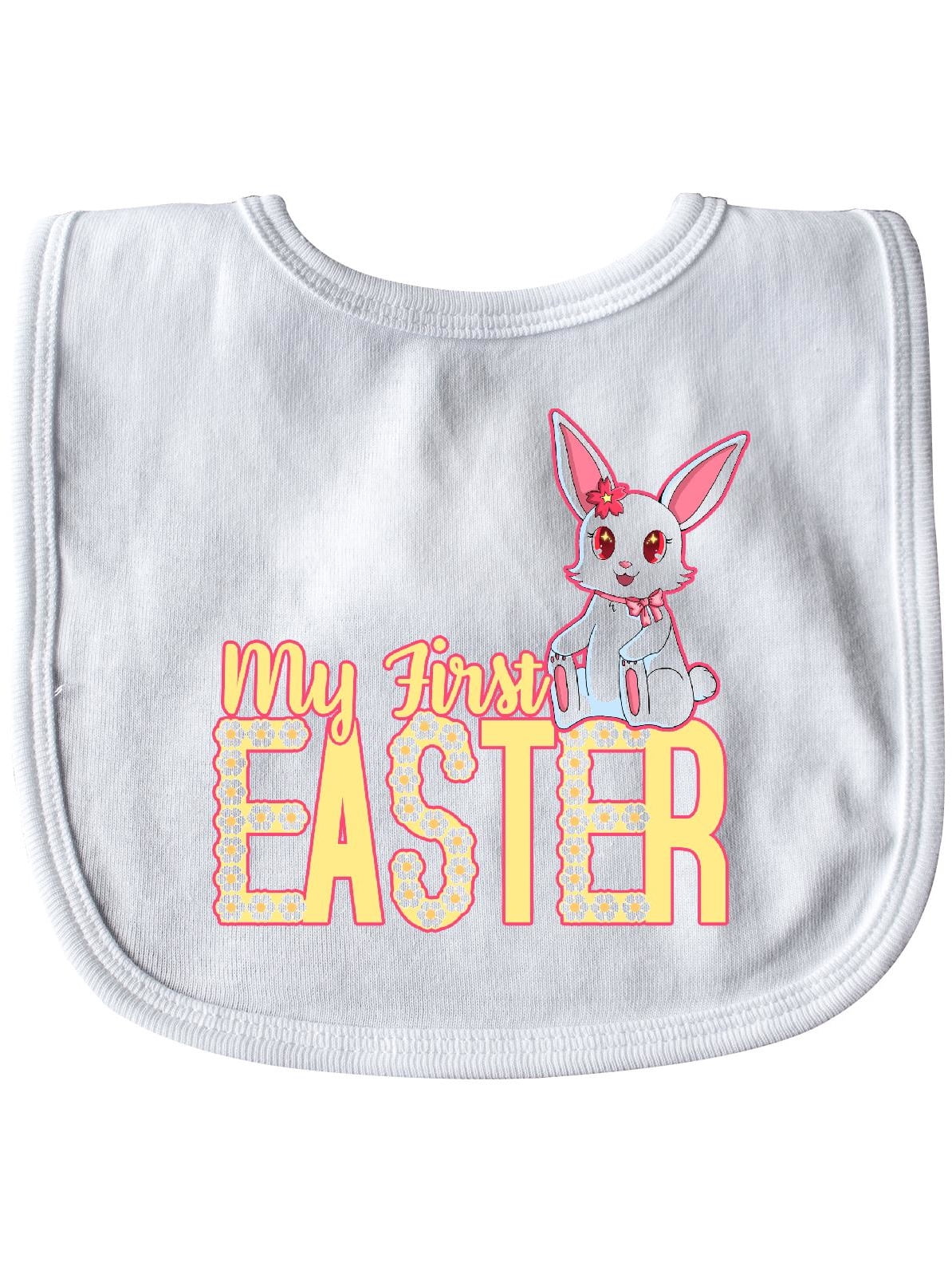 inktastic My First Easter with Bunny and Daisies Yellow Toddler T-Shirt