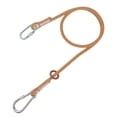thumbnail image 2 of Cordón De Seguridad De Alta Resistencia De La Protección Contra Caídas De 14 Mm Con Gancho De Seguridad De Aleación De Acero Hebilla pequeña de cuerda simple de 3 m Soledad Cuerda rapel de seguridad, 2 of 8
