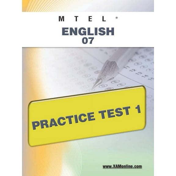 MTEL English 07 Practice Test 1 (Paperback) by Sharon A Wynne