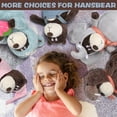 thumbnail image 6 of Plush Cute Stuffed Animal,Soft Stuffed Bear with Removable Denim Overalls, Interactive Animated Stuffed Toy for Boys,Girls and All Ages,Soft Gift for Thanksgiving Christmas New Year, 6 of 9