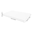 thumbnail image 2 of BESTOYARD Pegboard Panel Iron White Storage Solutions 1Set, 2 of 8