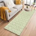 thumbnail image 3 of Vintage Turkish Pattern Area&nbsp;Rug 2x6ft Green Mural Farm Non-Slip&nbsp;Washable Square&nbsp;Rugs Soft Felt Indoor Floor Mat for Bedroom Kitchen Living Room Bathroom, 3 of 9