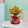 thumbnail image 4 of jifeng Arbre à Argent Richesse Porte-Bonheur Feng Shui Table de Chevet Cadeau 2, 4 of 9