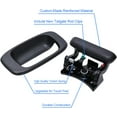 thumbnail image 2 of Premium Tailgate Handle Latch and Bezel Trim with Rod Clips, Fits for 1999-2007 Chevy Silverado GMC Sierra 1500 2500 3500, Replaces# 15997911, 15228539, 15228540, 15228541, 2 of 6