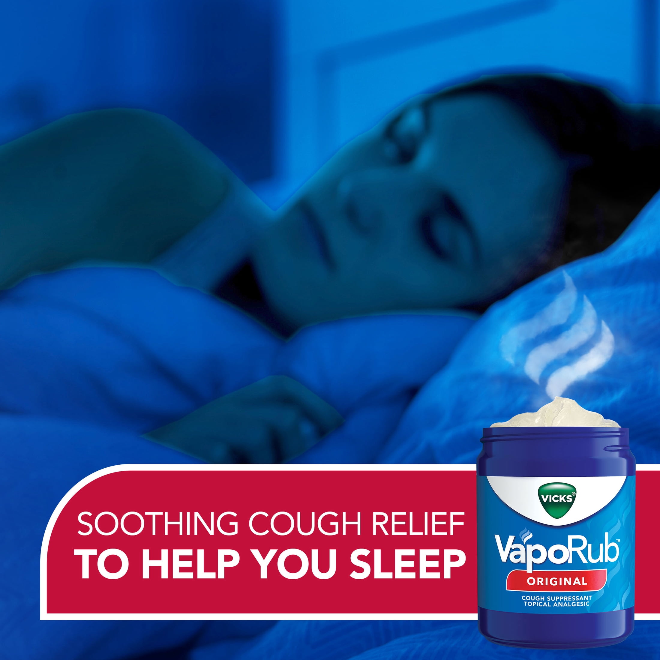 Vicks VapoRub Topical Chest Rub and Analgesic Ointment, 3.53 oz