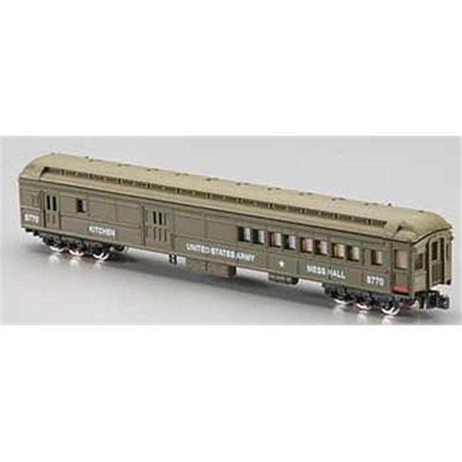 USA Army Kitchen Mess Hall Car Model Power 88641 Pullman Heavyweight Passenger N for sale online 