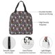 thumbnail image 4 of Disketp Forest Cute Owl for Insulated Lunch Bag for Women and Men, Perfect for Work, Hiking, Picnic, 4 of 8