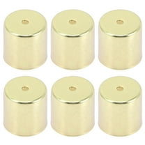 TABLZONE Set of 6 Golden Iron Candle Drip Protectors for Home Decor, and Stylish Candle Accessories
