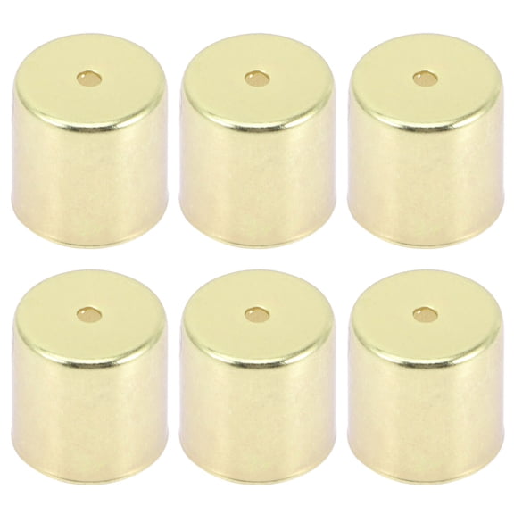 TABLZONE Set of 6 Golden Iron Candle Drip Protectors for Home Decor, and Stylish Candle Accessories