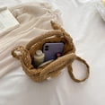 thumbnail image 1 of Bolso Bandolera Bonito Bolsa cruzado con diseño de girasol, Bolsas informales tejidos a mano, elegante Bolsa de playa de verano Likrtyny Para Estrenar, 1 of 9