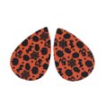 thumbnail image 2 of Up to 65% Off Fashion Trend Personality Leather Pattern Drop Earrings Jewelry Gift Necklace Rings Earring Jewelry on Clearance, 2 of 2