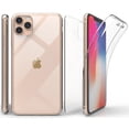 thumbnail image 2 of Case for iPhone 11 Pro Max, New 360-Degree Wrap [Full-Body Protection] Transparent TPU Slim Cover [Built-In Screen Guard] for Apple iPhone 11 Pro Max (2019, 6.5" Model), 2 of 9