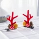 thumbnail image 2 of Advancent Accesorio que marca tendencia Pinza para el cabello navideña fácil de usar Disponible en Horquilla navideña Kits de decoración para fiestas rojo Campanilla, 2 of 6