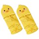 thumbnail image 3 of FRCOLOR 2pcs Cartoon Makeup Sponge Holder No Drilling Powder Puff Wall Rack Decorative Egg Holder, 3 of 4