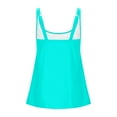 thumbnail image 7 of Enjoytime Womens Bathing Suits Tankini Swimsuits for Women Solid Color Tankini Top with Boyshorts Tummy Control Swimsuits for Women Athletic Swimwear, 7 of 7