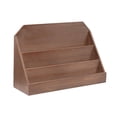 thumbnail image 3 of predolo Card Display Stand Elegant Organizer for Craft Shows Trade Shows Home Office Brown, 3 of 8