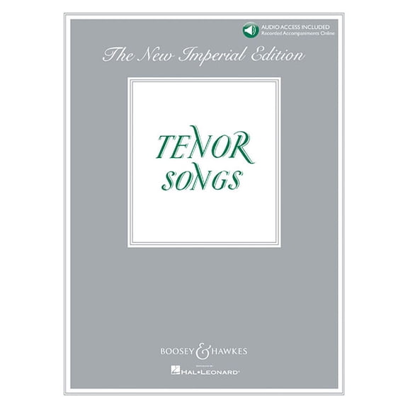 Tenor Songs (New Imperial Edition) Book/Online Audio, (Paperback)