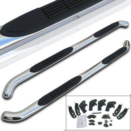 Chrome Step Rails - Spec-D Tuning For 2004-2010 Dodge Durango 4Dr 3