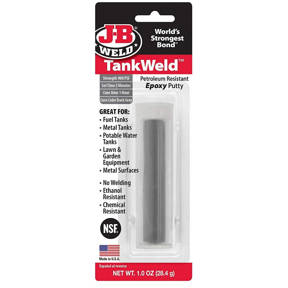 JB Weld Dark Grey 8217 TankWeld Gas Tank Repair1 oz, 1. Fluid_Ounces