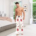 thumbnail image 6 of FORMRS Mens Pajama Pants with Pockets Sleepwear Lounge Bottoms Sizes S-2XL, Red Christmas Gift Pattern, 6 of 7