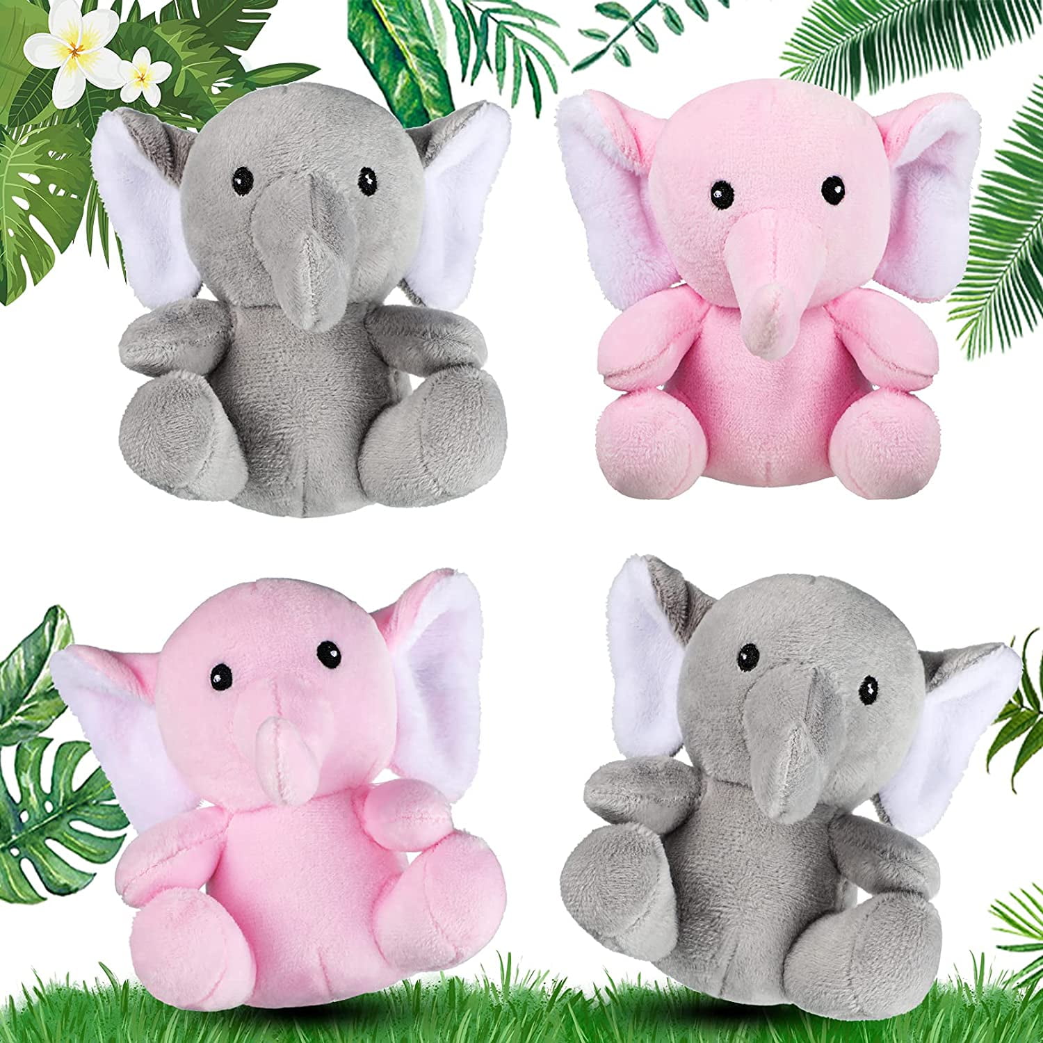 mini stuffed elephants bulk