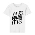 thumbnail image 6 of Fesfesfes Tops for Women's Spring And Summer Casual Daily Round Neck Short Sleeve Print Graphic T-Shirt Short Sleeve Round Neck Top/Shirt T Shirt XL(US:10), 6 of 8