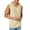 Beige, variant on Fgnfyis Men's Tank Tops Fitness Active Wear Sleeveless Hoodie Zipper Vest for Summer Workout Casual Training Gym Mens Tank Top Beige L
