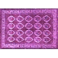 thumbnail image 1 of Ahgly Company Indoor Rectangle Persian Purple Traditional Area Rugs, 8' x 10', 1 of 4