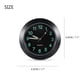 thumbnail image 3 of Reloj Con Clip Para Rejilla De Ventilación De Coche, Reloj Luminoso Para Salpicadero De Automóvil, Reloj Analógico De Cuarzo Para Interior De Coche Yuarrent VI008771-01, 3 of 5