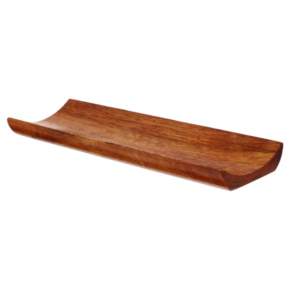 Long Sushi Plate Japanese Style Sushi Tray Sashimi Tray Wooden Storage Tray
