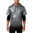 thumbnail image 2 of GUESS Mens Logan Thermal Hoodie Sweatshirt, Grey, Large, 2 of 2