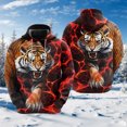 thumbnail image 3 of Sudaderas con gráficos de tigre gótico, moda Harajuku Y2k, sudaderas con capucha para mujer, sudaderas casuales con animales de terror para hombres, ropa, jerséis de hip hop, 3 of 5