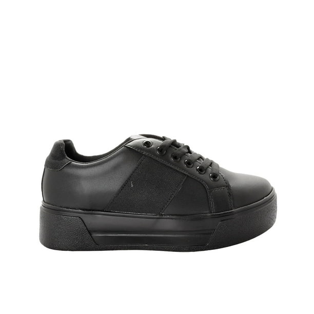 Tenis Andrea color negro con plataforma corrida 22.0 Dorothy Gaynor Tenis Andrea color negro con plataforma corrida 22.0 Walmart en linea