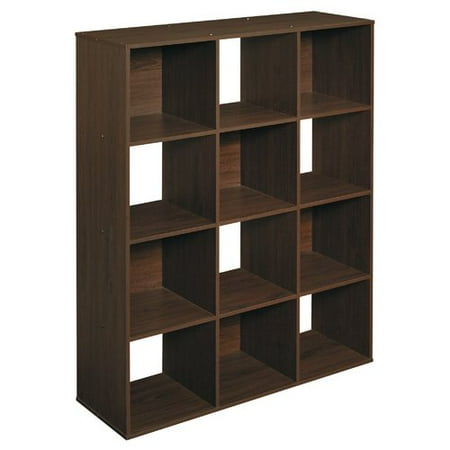 ClosetMaid 12-Cube Organizer, Espresso