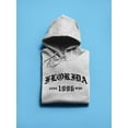 thumbnail image 3 of Gothic Style Florida Hoodie Women -Image by Shutterstock, Female Medium, 3 of 4