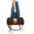 thumbnail image 6 of Pofeuu Red Skull Spider Print Travel Duffel Bag,Sports Tote Gym Bag,Shoulder Weekender Overnight Bag for Women Gym Bag, 6 of 6